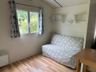 1-bedroom mobile home eco  sleeps 2 (+2 possible as extra bed)