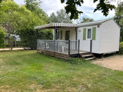 1-bedroom mobile home eco  sleeps 2 (+2 possible as extra bed)