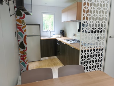 2-bedroom mobile home PREMIUM sleeps 4 (+ 2 possible extra beds)