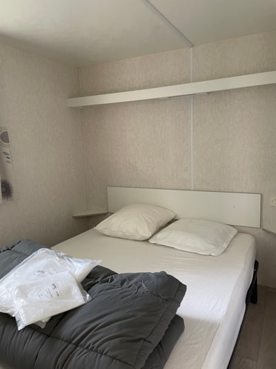 2-bedroom ECO mobile home (ceiling height 2m10) sleeps 4 (+ 2 possible extra beds)