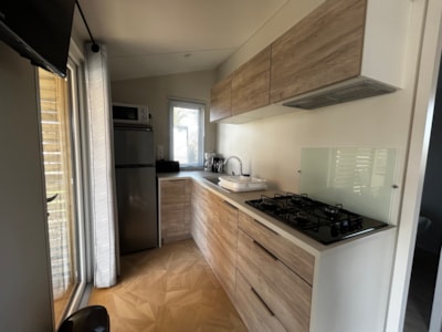 PREMIUM mobile home 3 bedrooms 6 people (+ 2 possible in extra bed)