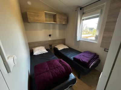 PREMIUM mobile home 3 bedrooms 6 people (+ 2 possible in extra bed)