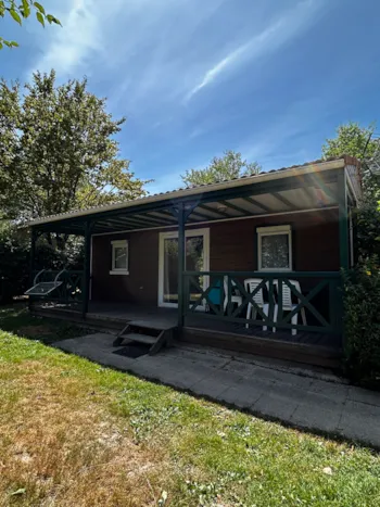 Location - Chalet 3 Ch Confort 6/8 Pers - Camping Les Charmes