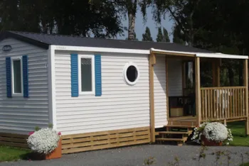 Mietunterkunft - Mobilheim 2 Zimmer 2/4 Personen - Camping Municipal des Bords de l'Aure