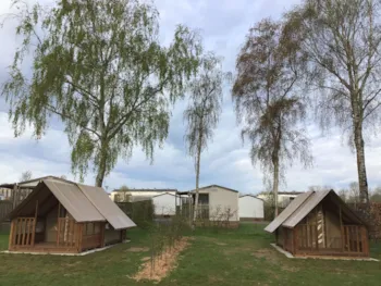 Mietunterkunft - Cyclo'tente - Camping Municipal des Bords de l'Aure