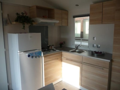 Mobile home/Chalet (no smoking, 1 dog allowed, pitch 187 — 2