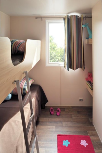 Cabin Nature 2bd - without sanitary facilities | GLAMPING - 19m² covered terrace - without TV