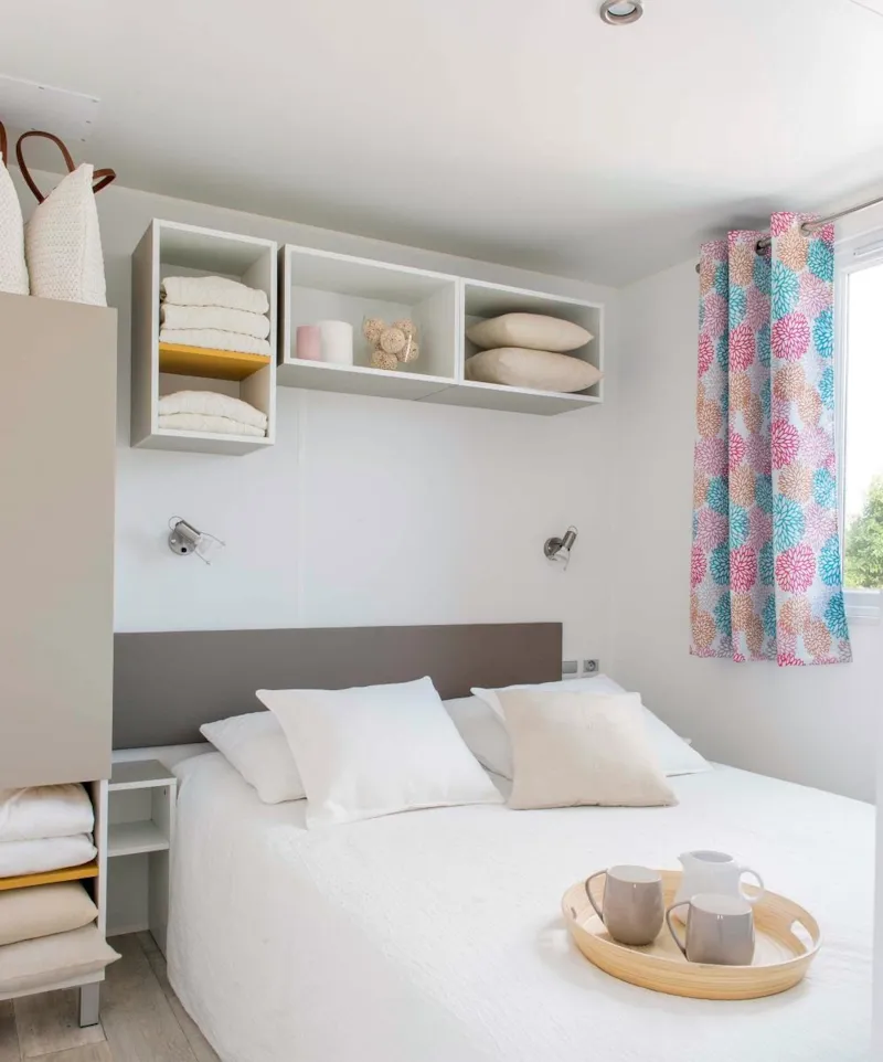 Mobil-Home Family 3Ch | Premium-30M²-Clim-Tv-Lv-Plancha-Wifi Gratuit-Terrasse Xxl Couverte