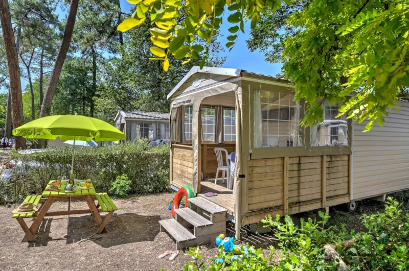 Cabane Nature 2Ch - Sans Sanitaires | Insolite - 19M² Terrasse Couverte - Sans Tv