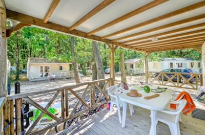 Chalet 2bd (without TV) | STANDARD - 24m² - covered terrace
