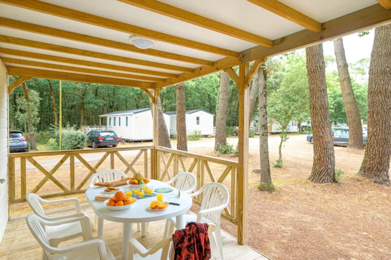 Chalet 3Ch (Sans Tv) | Standard - 32M² - Terrasse Couverte