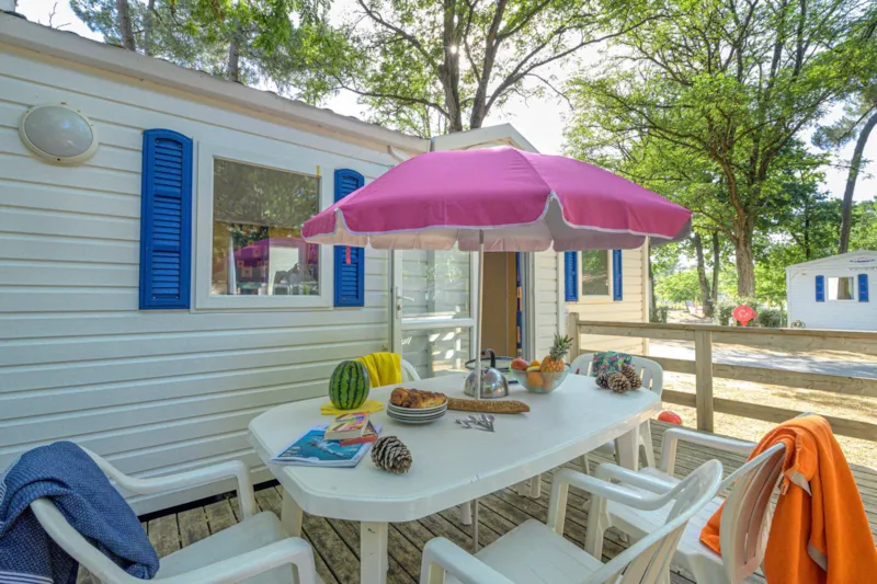 Mobil-Home Classique 2Ch (Sans Tv) | Standard - 26M² - Terrasse Découverte