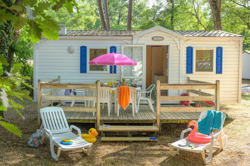 Mobil-Home Classique 2Ch (Sans Tv) | Standard - 26M² - Terrasse Découverte