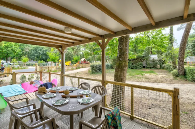 Cottage Family 3Ch|Premium - 32M²-Clim-Tv-Lv-Plancha-Wifi Gratuit-Terrasse Xxl Couverte