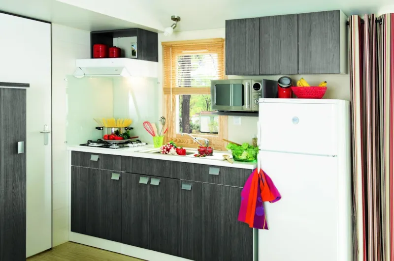 Mobil-Home Confort Tv 3Ch | Confort - 30M² - Terrasse Couverte - Tv - Plancha