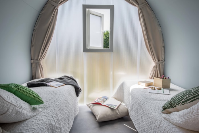 Tente Lodge Coco Sweet 2Ch - Sans Sanitaires | Insolite - 16M² Terrasse Couverte - Sans Tv