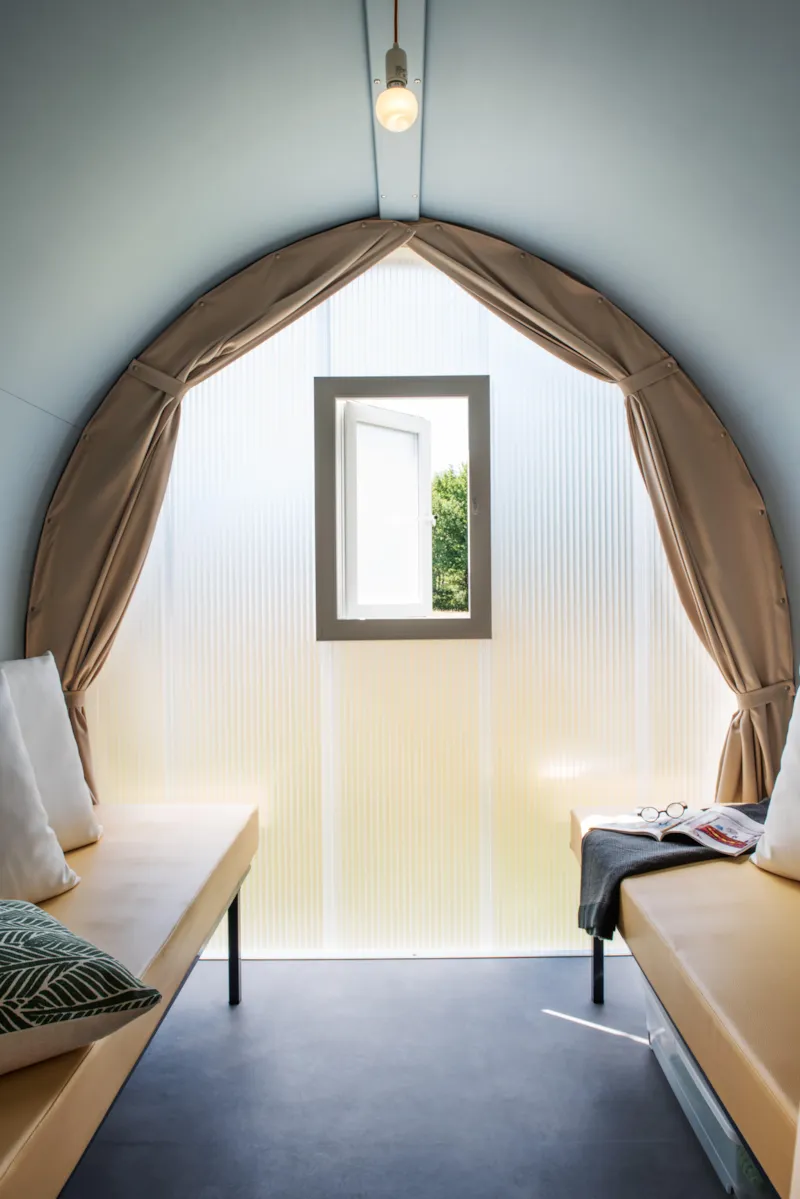 Tente Lodge Coco Sweet 2Ch - Sans Sanitaires | Insolite - 16M² Terrasse Couverte - Sans Tv