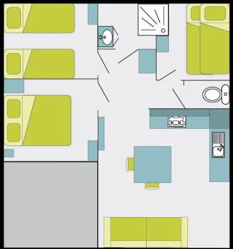 Cottage Premium 3Ch | Premium - 32 À 42M² Terrasse Couverte - Tv - Lv - Wifi Gratuit