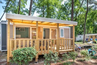 Mobile home Confort TV 2bd | COMFORT - 26m² - covered terrace - TV - plancha