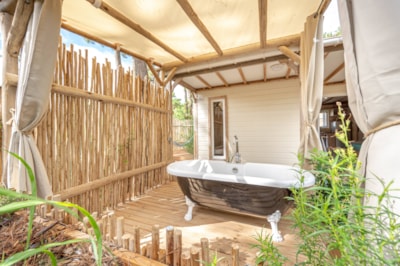 Cottage Garden 3bd | PREMIUM - 32m²-A/C-TV-DW-Plancha-Bath-Free wifi-Covered Terrace