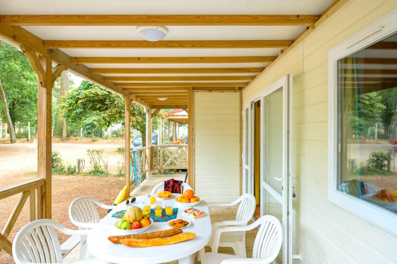 Chalet 3Ch (Sans Tv) | Standard - 32M² - Terrasse Couverte