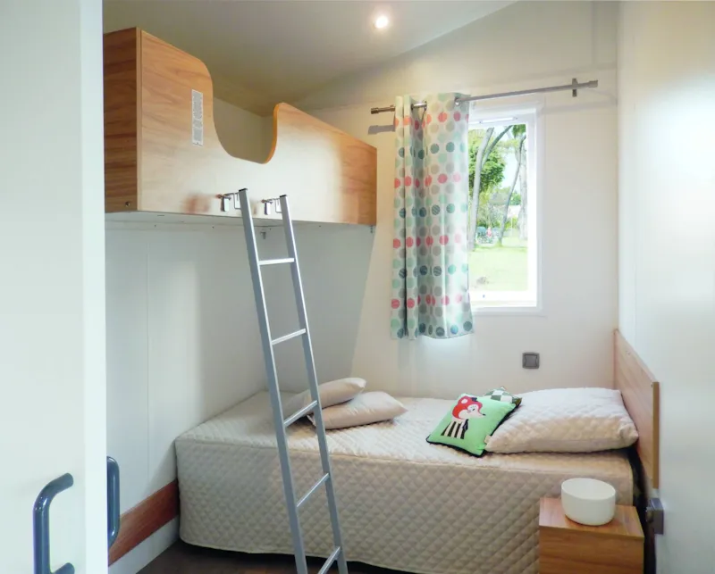 Mobil-Home Life 2Ch | Premium-32M²-Pmr-Clim-Tv-Lv-Plancha-Wifi Gratuit-Terrasse Couverte