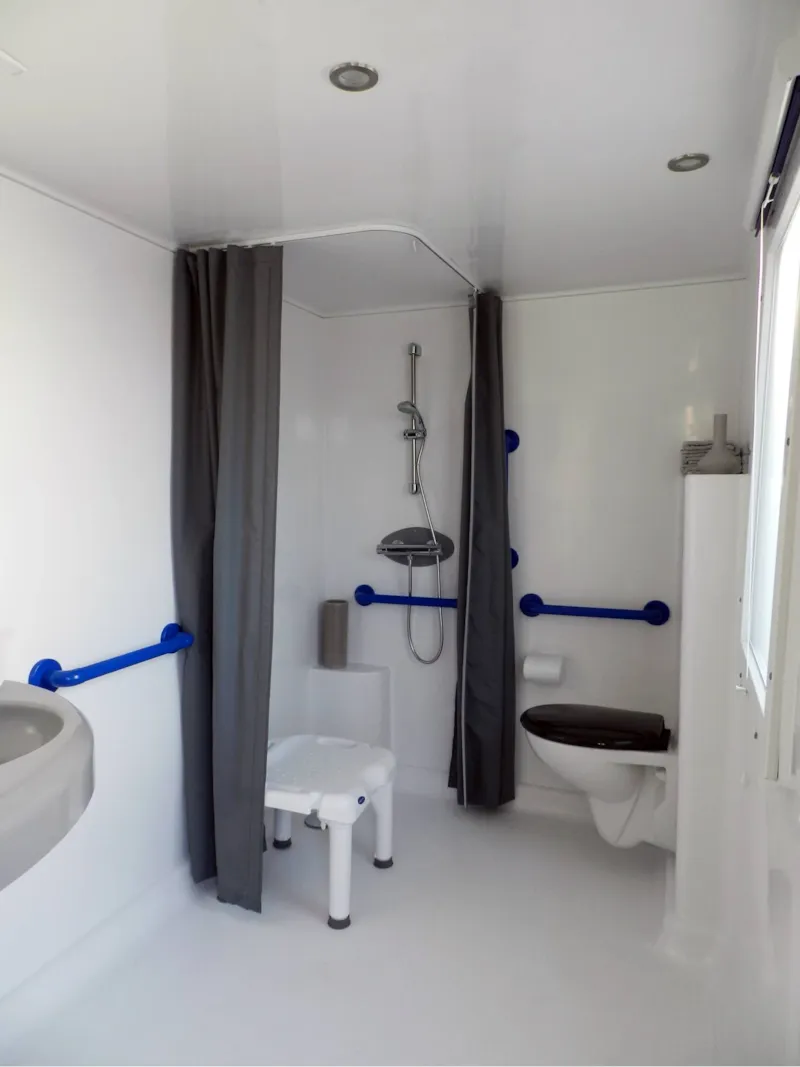 Mobil-Home Life 2Ch | Premium-32M²-Pmr-Clim-Tv-Lv-Plancha-Wifi Gratuit-Terrasse Couverte