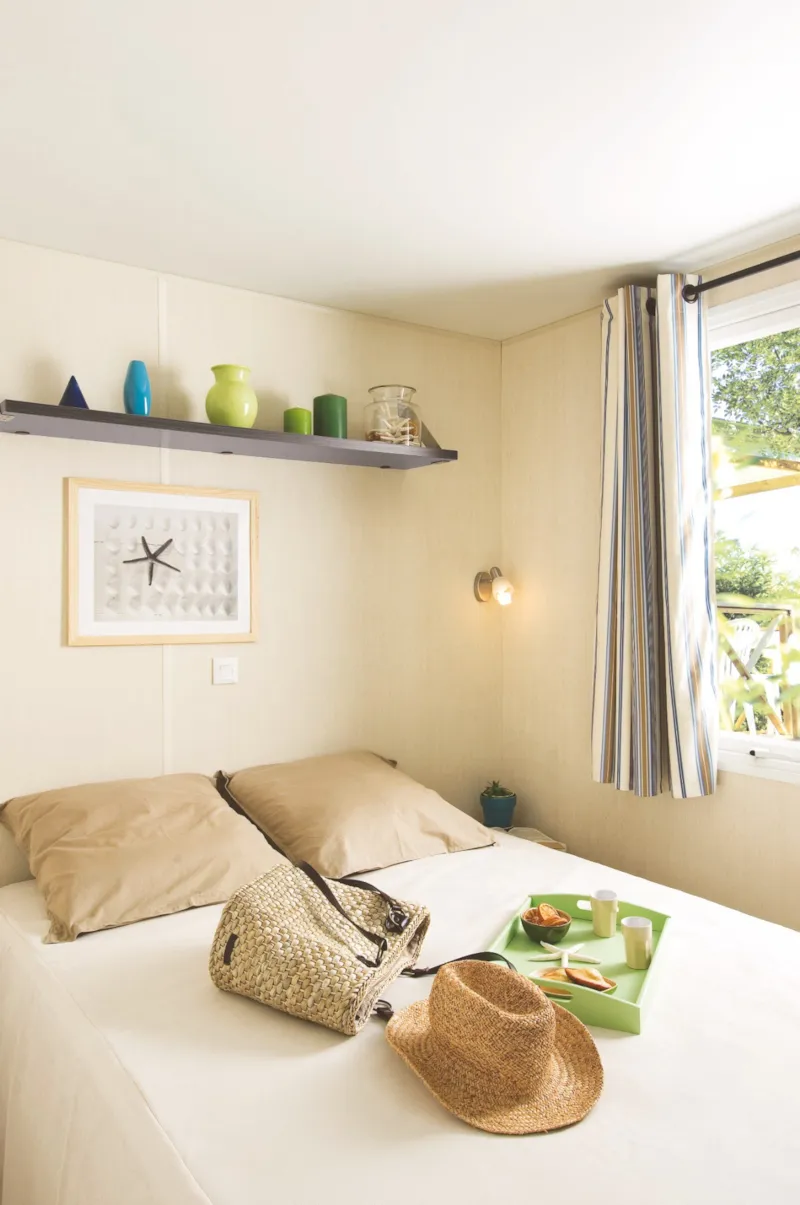 Mobil-Home Classique 3Ch (Sans Tv) | Standard - 30M² - Terrasse Découverte