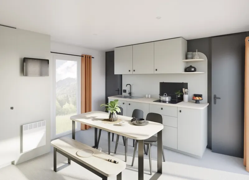 Mobil-Home Confort Tv Plus 3Ch | Confort - 30M² - Terrasse Couverte - Tv - Plancha