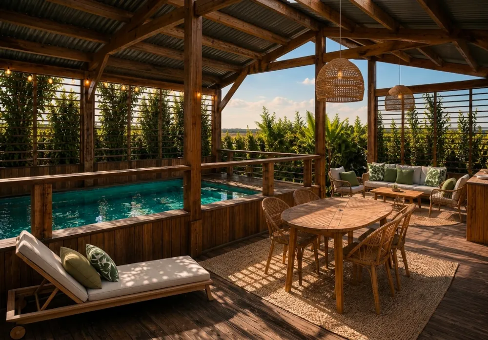 Location - Mobil-Home Lagoon 2Ch | Premium+ -31M²-Mini Piscine- Clim-Terrasse Couv. 70 M²- Tv-Pack Travel - Flower Camping Au Bois Des Biches