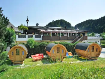 Mietunterkunft - Schlaffass - Camping Seeblick Toni