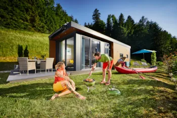 Mietunterkunft - Panorama Chalets - Camping Seeblick Toni