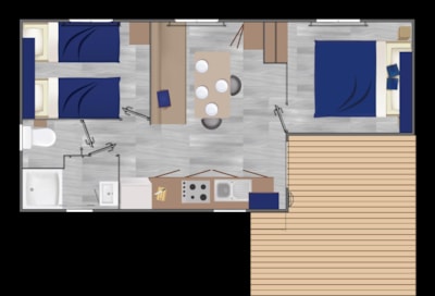 Privilège 2 bedrooms — 6