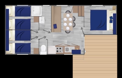 Confort  3 bedrooms — 6
