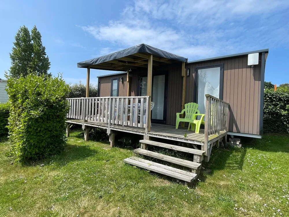 Location - Privilège 2 Chambres Terrasse Couverte - Camping du Val