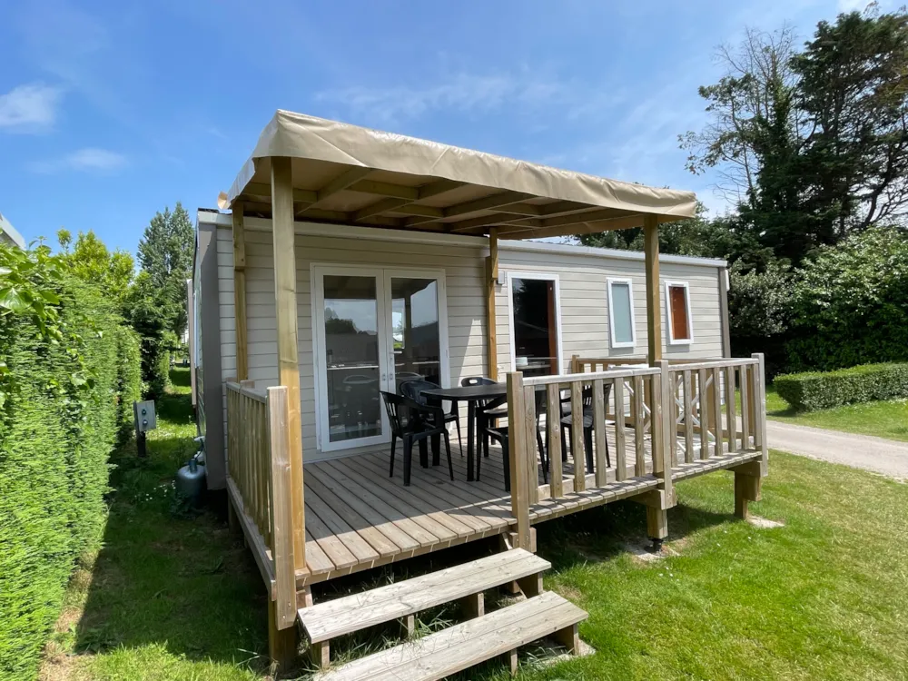 Location - Privilège 3 Chambres Terrasse Couverte - Camping du Val