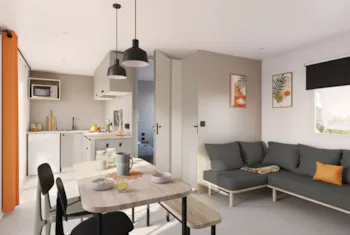 Accommodation - Privilège 2 Chambres Terrasse Couverte - Camping du Val