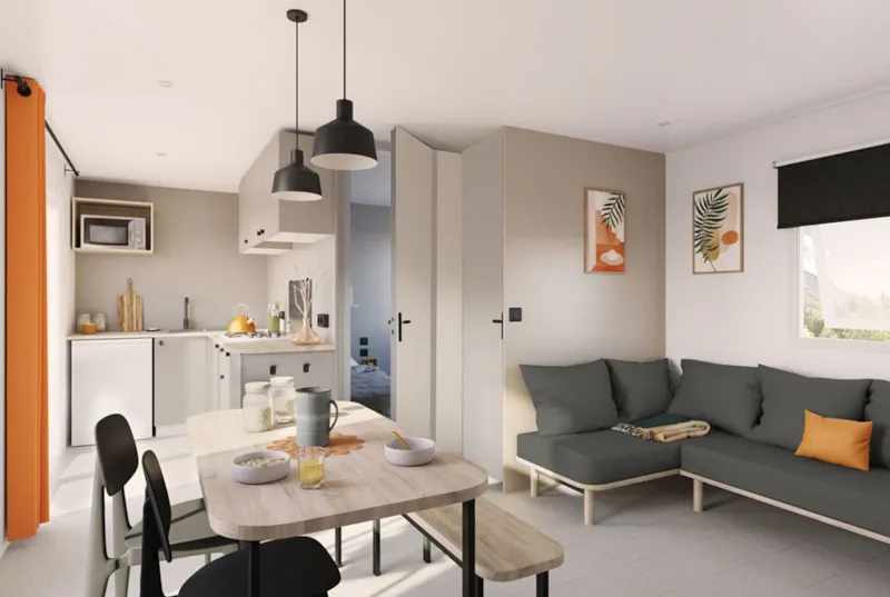 Privilège 2 Chambres Terrasse Couverte