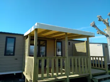 Mietunterkunft - Premium - Mobile Home Oyat 33 M² / 3 Bedrooms - Camping La Ningle