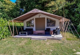 Accommodation - Happy Tent - 28M² - 2 Bedrooms - - Clico Chic - Camping Longchamp