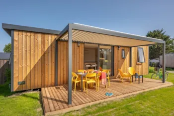 Mietunterkunft - Mobilheim Marjolaine Top Presta - 39.50M² - 3 Schlafzimmer - - Clico Chic - Camping Longchamp