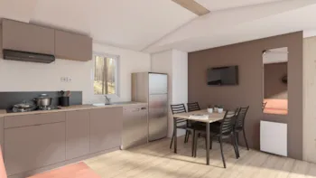 Mietunterkunft - Bungalow Miró - Camping Riembau