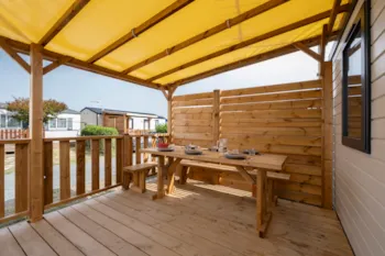 Huuraccommodatie(s) - Stacaravan Confort+ 3 Slaapkamers - Camping Paradis Les Jonquilles