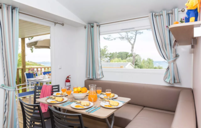 Wooden mobile home Standard - 24m² - 2 bedrooms + TV + 7m² terrace — 5