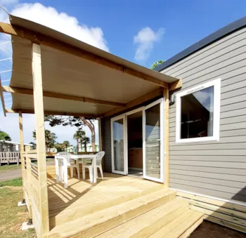 Mietunterkunft - Mobilheim Cahita 17.8M² - Camping Les Flots de l'Océan