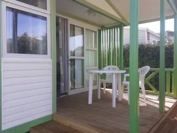Mietunterkunft - Chalet Gitotel - Camping Les Flots de l'Océan