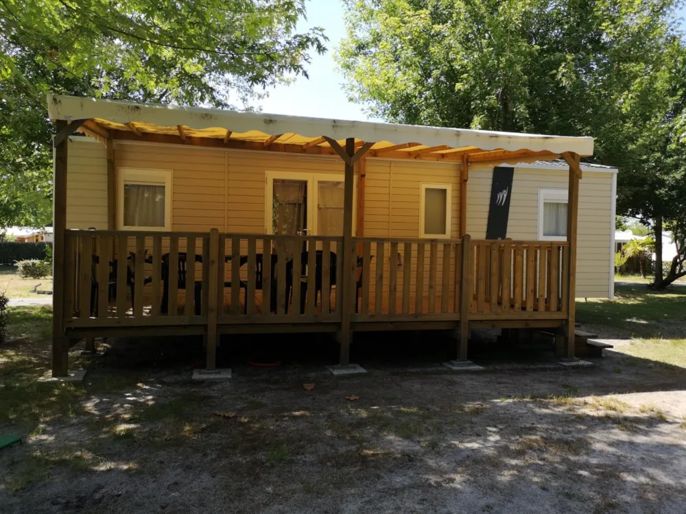 Location - Mobilhome 4 Chambres Confort - 40M² * - Camping L'Arbre d'Or