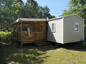 Mietunterkunft - Mobilheim 2 Zimmer Grand Confort - 34M² - Camping L'Arbre d'Or