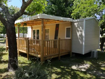 Mietunterkunft - Mobilheim 2 Schlafzimmer - 30M² - Camping L'Arbre d'Or