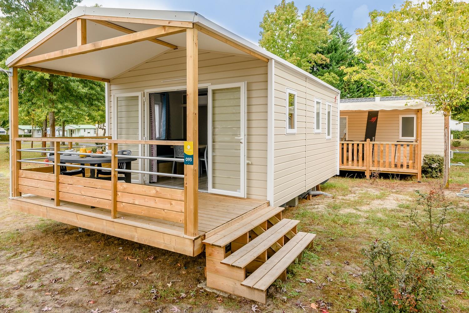 Location - Mobil Home 1 Chambre Confort- 20M² - Camping L'Arbre d'Or